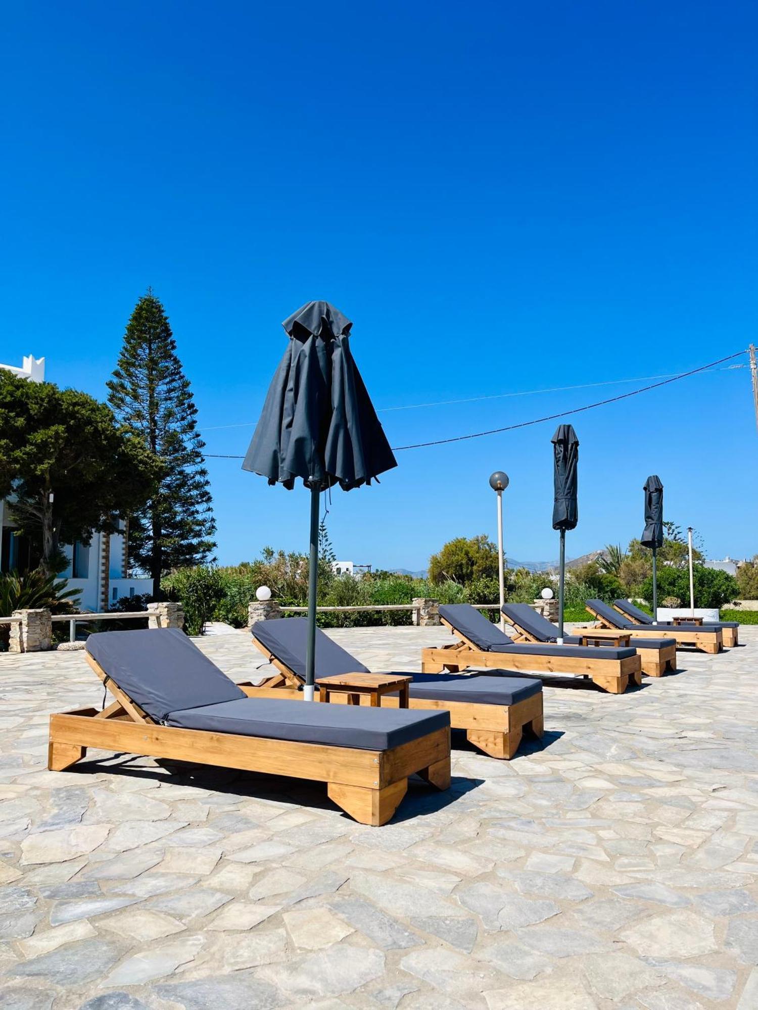 Fikas Hotel Naxos City Bagian luar foto