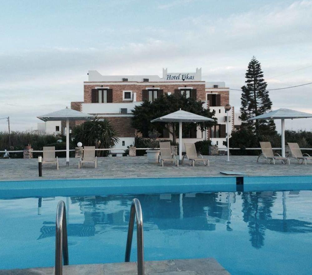 Fikas Hotel Naxos City Bagian luar foto
